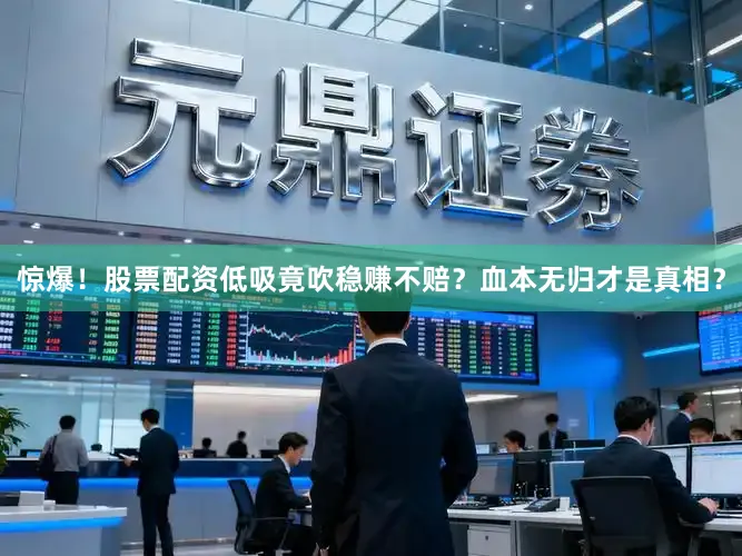 惊爆！股票配资低吸竟吹稳赚不赔？血本无归才是真相？